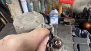 Как снять стартер на Geely CK 1 / Ремонт стартера Джили СК 1 поколение