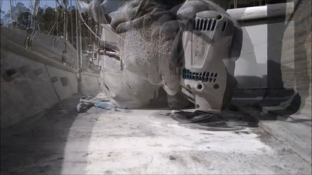 "Removing Teak II" (Deck Teak) on LO-KEE #13 (4-14-2015) смотреть онлайн