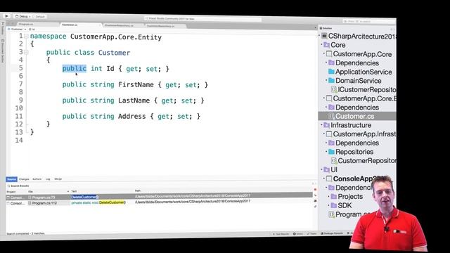 C# Clean Architecture and more with NET Core 2018 | S2P13 | Access modifiers and keywords in DotNet смотреть онлайн