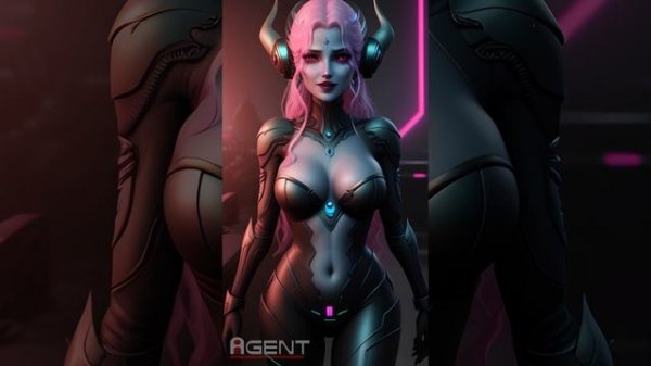 More Intergalactic Gals: Ai generated alien women | Ai art | 4k