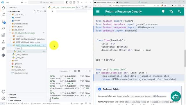 FastAPI Curso: 219 Conversión de un Modelo Pydantic a JSON con la Función jsonable_encoder() смотреть онлайн
