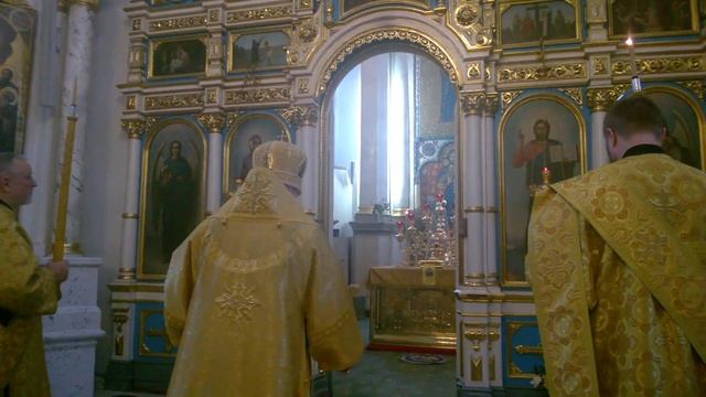 Божественная литургия в Неделю о мытаре и фарисее в Свято-Духовом кафедральном соборе города Минска смотреть онлайн