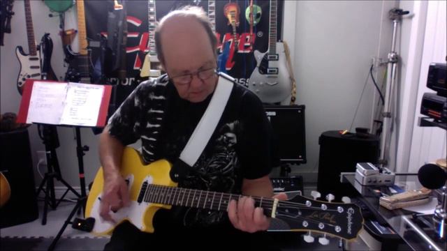 Epiphone Les Paul Melody Maker E1 SL Sunset Yellow смотреть онлайн