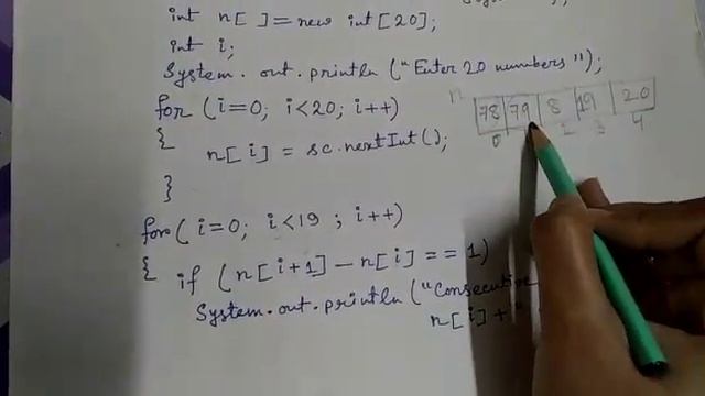 Print consecutive numbers from an array uploaded by RUPASTUDY SOLUTION смотреть онлайн