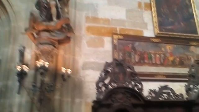 Чехия. Прага. Собор внутри. Подробно. смотреть онлайн