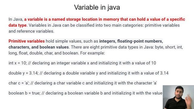 Variable in java смотреть онлайн