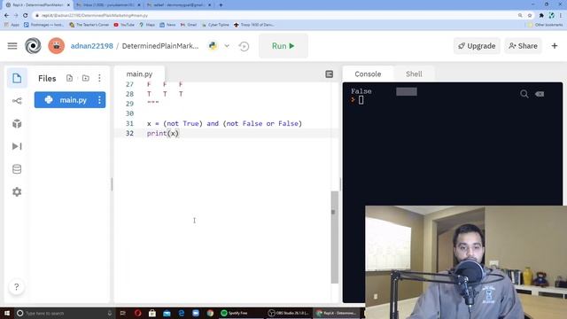 Python Tutorial For Beginners: Boolean Expressions смотреть онлайн
