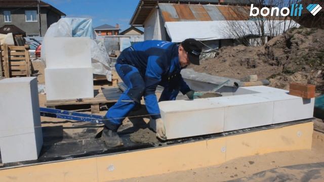 Кладка Первого ряда Газобетонных блоков (12+) смотреть онлайн