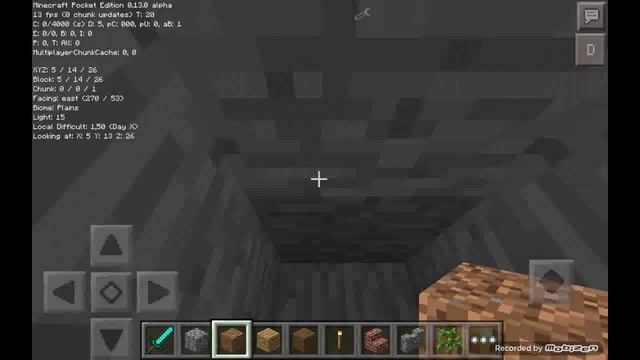 Debug [F3] mod para mcpe 0.13.0 смотреть онлайн