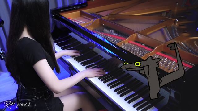 Toothless Dancing Meme Piano Cover◾HARD Version◾How To Train Your Dragon / Driftveil City смотреть онлайн