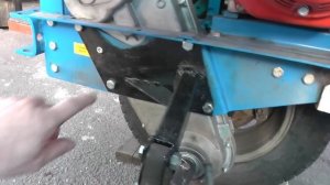 Задний привод на минитрактор из мотоблока нева