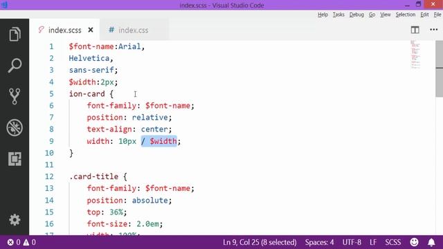 5- العمليات الحسابية والدوال في SCSS смотреть онлайн