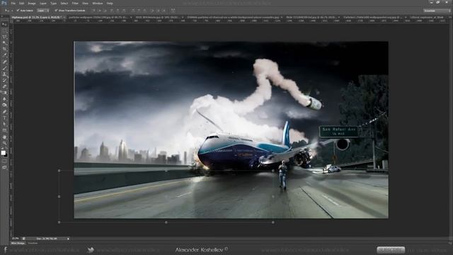 Luftbanza Airlines ( #Photoshop ) смотреть онлайн