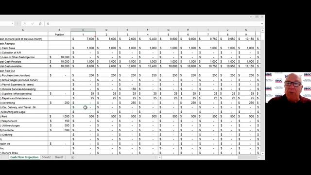 Using Excel for Cash Flow Projections (June 8, 2021) смотреть онлайн