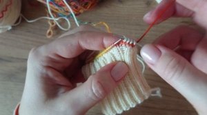 Метод хеликс круговыми спицами. Вязание по спирали.