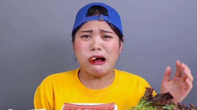 Желе из свиной грудинки Мукбанг ДОНА DONA