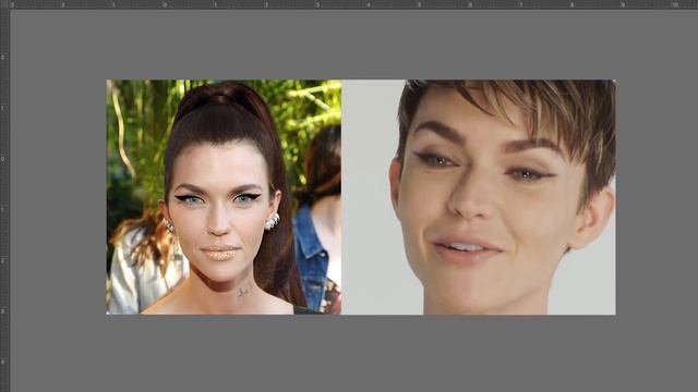 Ruby Rose Photoshops Herself Into 7 Different Looks | Allure смотреть онлайн