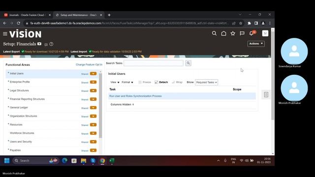Oracle Financials - Fusion class 3 смотреть онлайн
