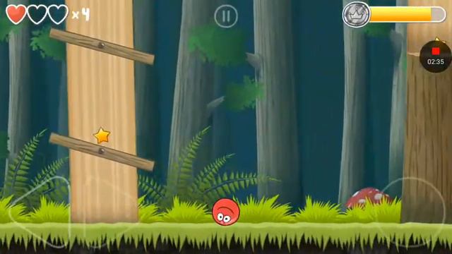 Прохождение игры Red Ball 4 (21-25 уровень) смотреть онлайн