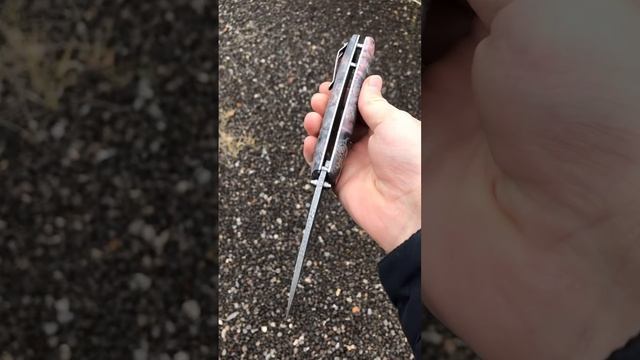 Невероятно красивый складной нож! смотреть онлайн