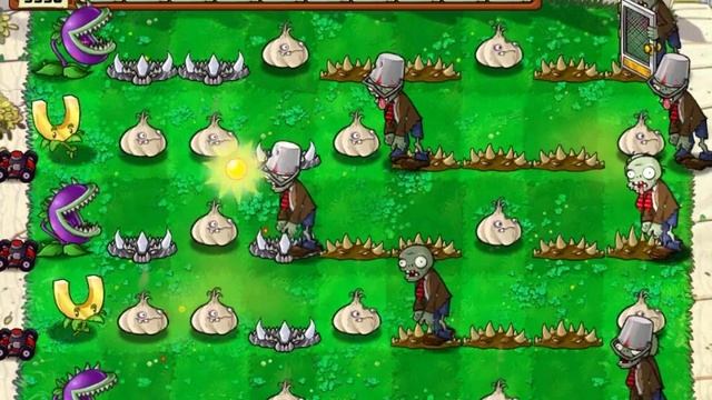 Plants vs Zombies Hack Hypno-shroom vs Chomper vs Zomboss смотреть онлайн