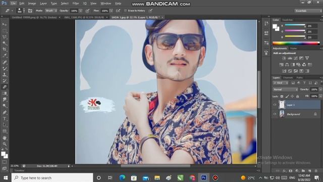 SK photography in adobe photoshop hd edit ting shahzad khan studio смотреть онлайн