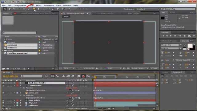 Старое кино в After Effects/ Old movies in After Effects смотреть онлайн