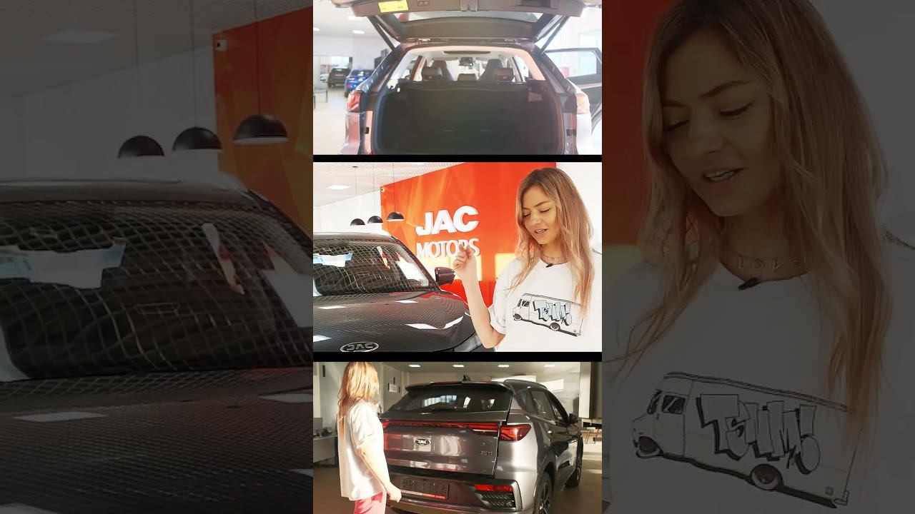 JAC JS6 красивый китайский городской кроссовер для семьи смотреть онлайн