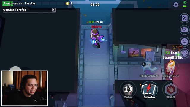 Joguei de DEMENTADOR IMPOSTOR no Super Sus (Novo Among Us) смотреть онлайн