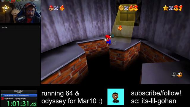 Playing Mario for Mario Day! (MAR10) (64 PC, Odyssey) смотреть онлайн