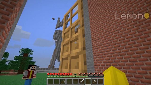 What is BEHIND this HUGE DOOR in Minecraft ? BIGGEST DOOR ! смотреть онлайн