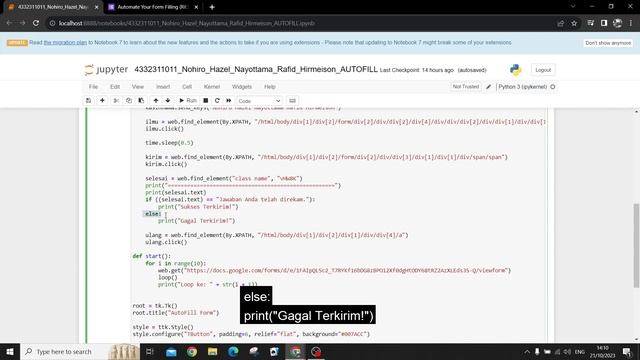 Python-based Auto Form Filling and Looping with a GUI смотреть онлайн