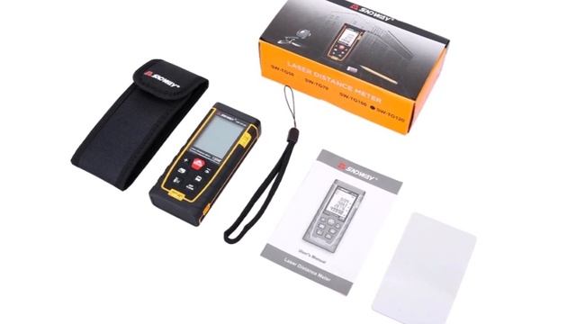 9 Лазерная рулетка Лазерный дальномер с Алиэкспресс Aliexpress Laser Rangefinder Laser Tape Measure смотреть онлайн
