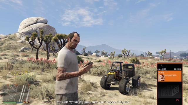 Jimmy calls Trevor after Michael's death - GTA 5 смотреть онлайн