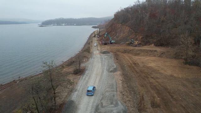 На Русском острове кипит дорожная работа. смотреть онлайн