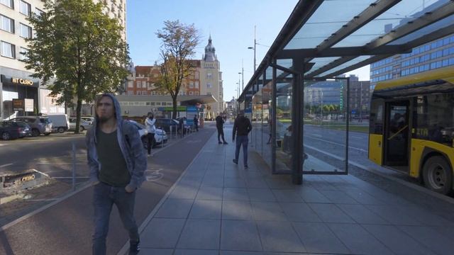 4K Katowice, Poland 4k❤️ Walk from the Silesian Museum to the St. Mary's смотреть онлайн