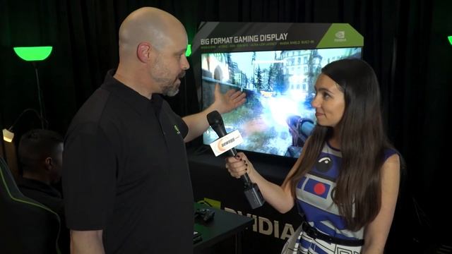 CES 2018: NVIDIA's BFGD 65-Inch G-SYNC Display смотреть онлайн