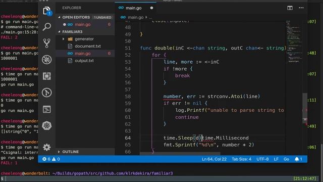 Getting familiar with Golang #3 смотреть онлайн