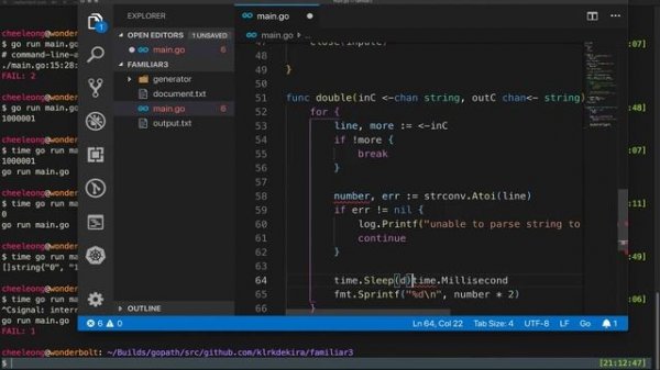 Getting familiar with Golang #3