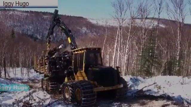 Форвардер tigercat и 1085B - 25 тонн смотреть онлайн