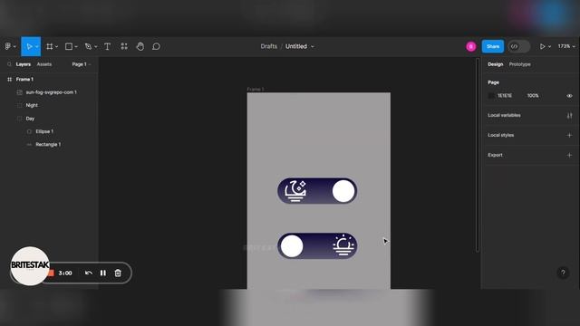Step-by-Step: Designing a On /Off Toggle Button in Figma from Scratch #figma #tutorial #ui смотреть онлайн
