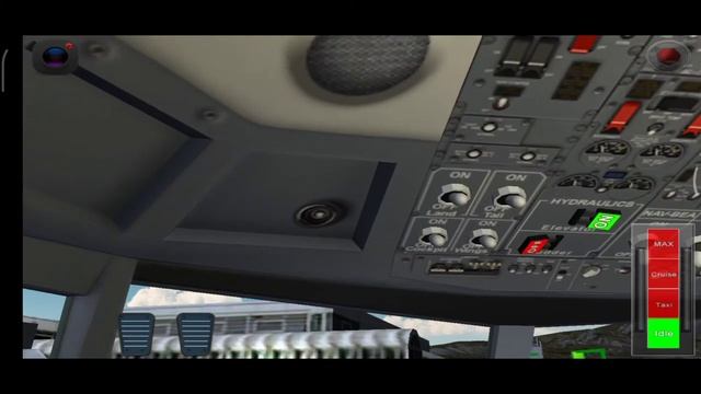 Flight 787 Advanced Lite - Anadolu LS. Taxi & Take-off . Plane Simulator смотреть онлайн