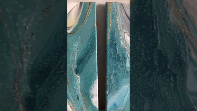 Интерьерная картина. Голубой Диптих смотреть онлайн