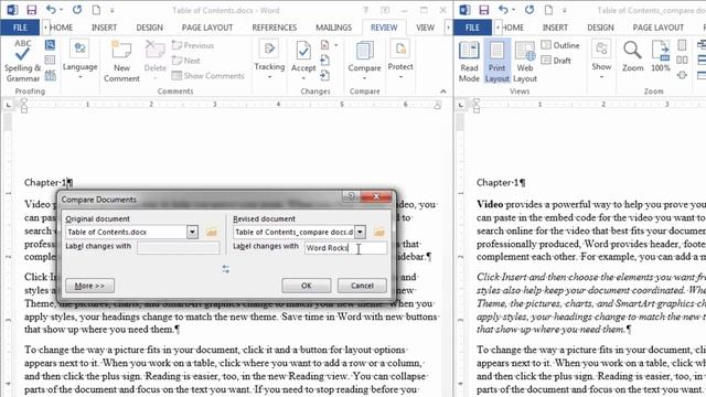 Compare Two Documents at Once in Microsoft Word смотреть онлайн