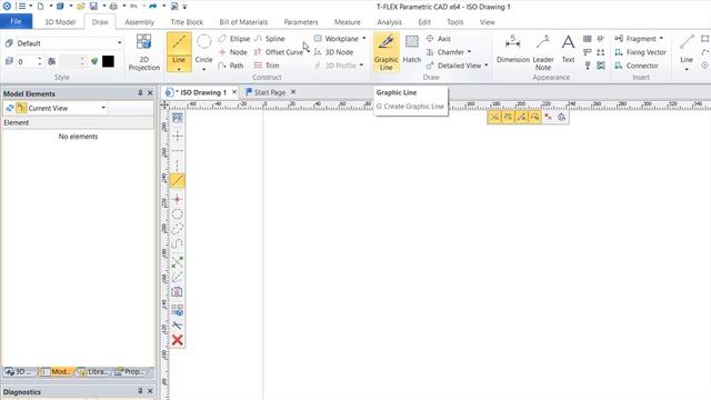 T-Flex CAD 15 English - Lesson 3/99 - Drawing Techniques смотреть онлайн