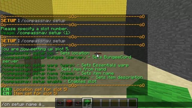Minecraft Bukkit Plugin - Compass Navigation - Like hypixel server - set TPs from compass смотреть онлайн