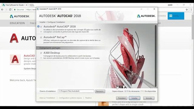 Installer Autocad 2018 gratuit pendant 3 ans смотреть онлайн