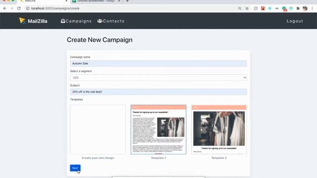 MailZilla - Email Newsletter Application build with React and Ruby on Rails смотреть онлайн