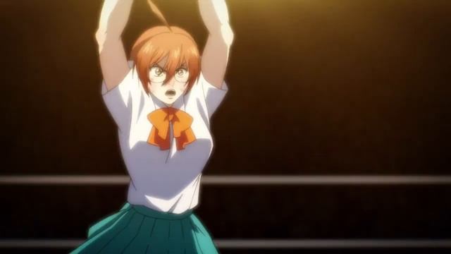 Поединок девушек аниме Бог старшей школы(The God Of High School)