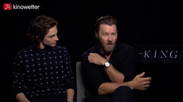 Interview Timothée Chalamet & Joel Edgerton THE KING